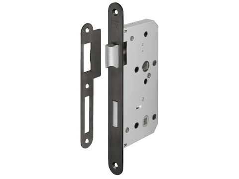 Bathroom Lock, Mortice, 78 mm Locking Centres, Stainless Steel, Startec