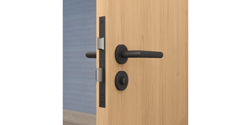Startec Mort P.Cyl Lock Sqr 55/84mm Blk