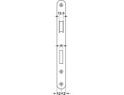 Startec Mort P.Cyl Lock Sqr 55/84mm Blk