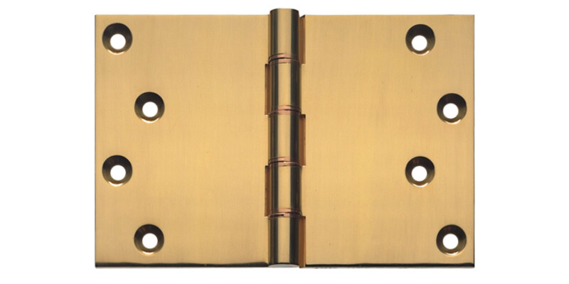 Projection Butt Hinge, DPBW, Brass