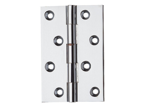 Butt Hinge, Unwashered, Heavy Gauge, 100 x 65 mm, Brass