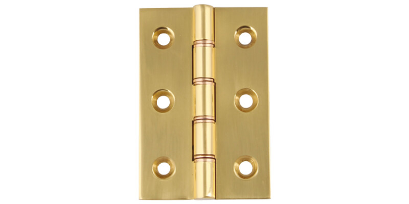 Butt Hinge, DPBW, Brass