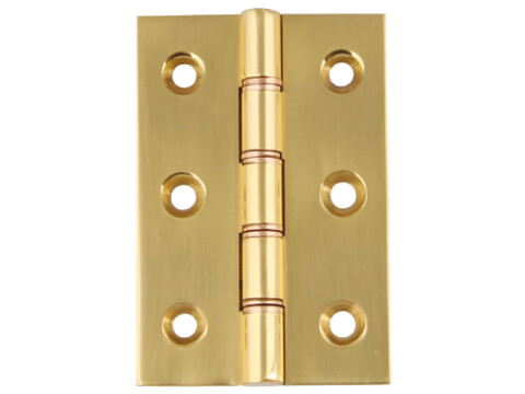 Butt Hinge, DPBW, Brass