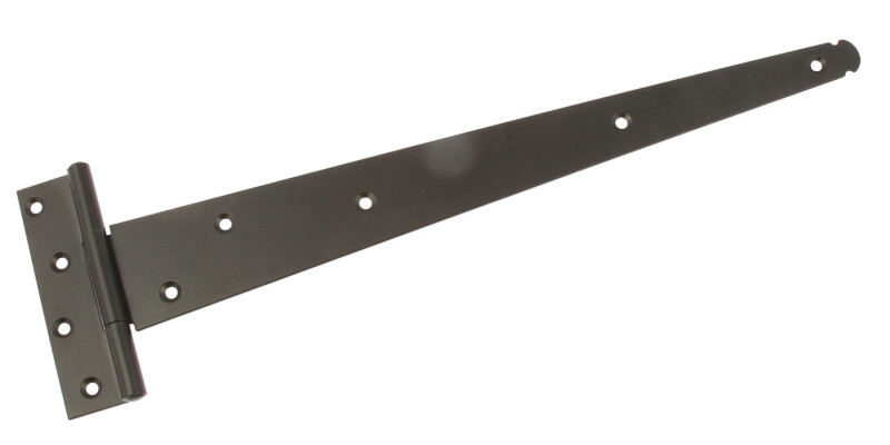 Tee Hinge, Medium Pattern, Black Steel