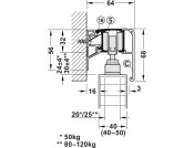 Slido D-Li11 50P FitSet 1Dr wo SC
