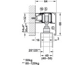 Slido D-Li11 50P FitSet 1Dr w SC