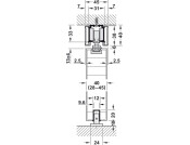 Slido D-Li11 120O FitSet 1Dr w 2xSC