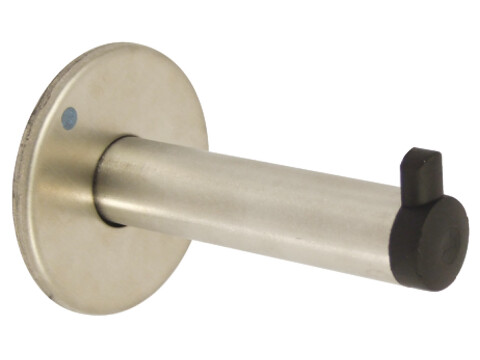 Buffered Coat Hook, 316 L Cubicle Fittings for 13 mm Board Partitions, PBA