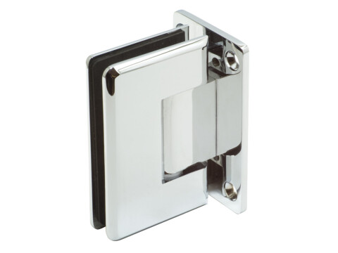 Shower Door Hinge, Wall to Glass Hinge 90deg