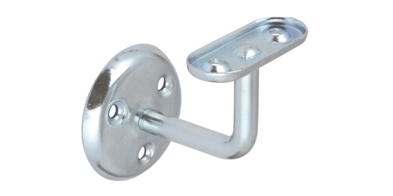 Handrail Bracket, &Oslash; 60 mm, for Flat Based Handrails, Mild Steel