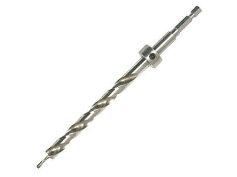 HSS Drill Bit with Depth Collar, 3/8  (9.5 mm)  Quick Release Shank, Trend