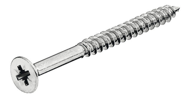 Hospa Screw, Partially Threaded, Countersunk Head with PZ Cross Slot
