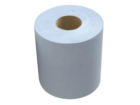 Paper Wipe Roll, for Centrefeed Dispenser, 125 m, Blue 6 Pack