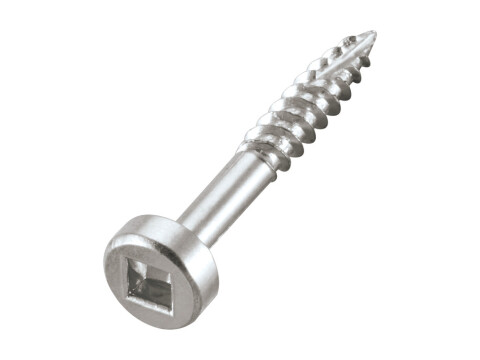 Pocket Hole Screw, Square Flange Head, Partially Threaded, Trend
