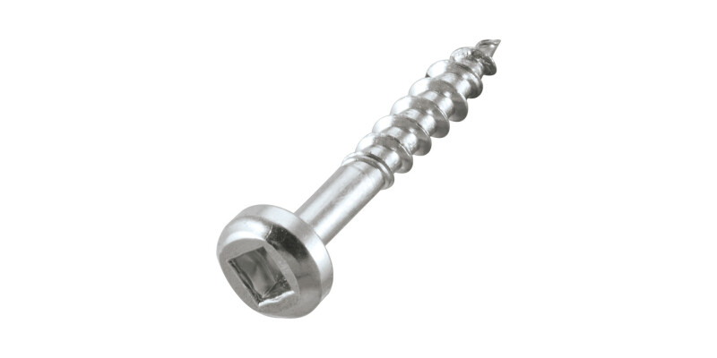 Pocket Hole Screw, Square Flange Head, Partially Threaded, Trend