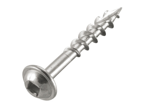 Pocket Hole Screw, Domed Head with Square Drive Bit, Trend