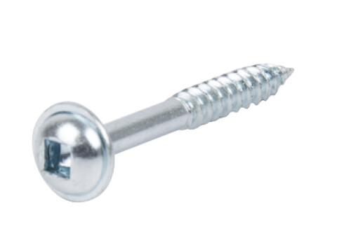 Pocket Hole Screw, Domed Head with Square Drive Bit, Trend