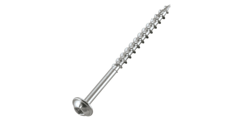 Pocket Hole Screw, Domed Head with Square Drive Bit, Trend