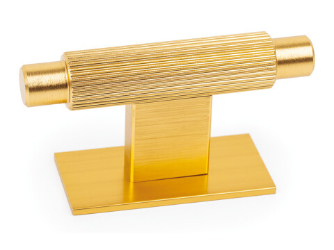 T Knob with Backplate, Aluminium, &Oslash; 14x 70 mm, Arpa