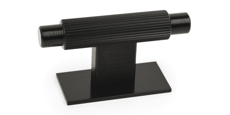 T Knob with Backplate, Aluminium, &Oslash; 14x 70 mm, Arpa