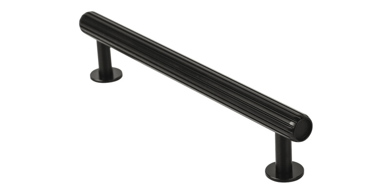 D Pull Handle, Aluminium, Fixing Centres 160-992 mm, Rille