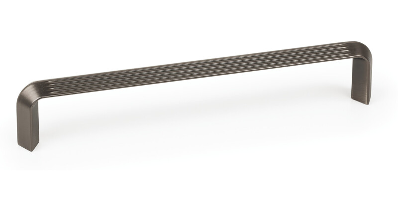 D Pull Handle, Zinc Alloy, Fixing Centres 160-320 mm, Lines