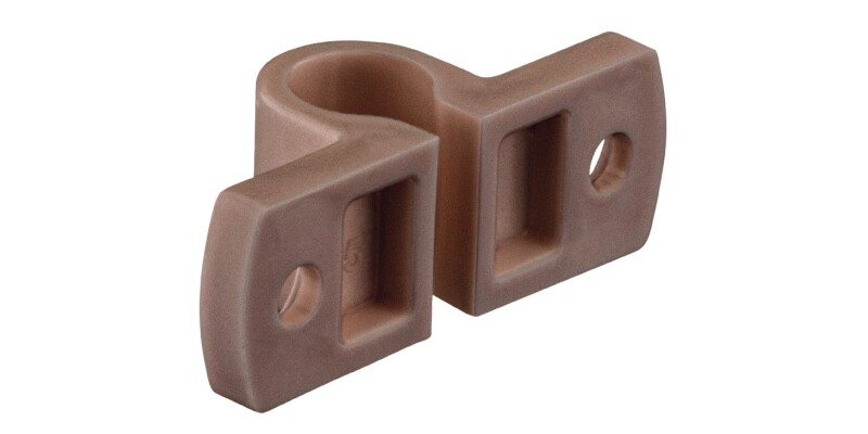 Rod Guide, for &Oslash; 6 mm Rods without Cover, Plastic