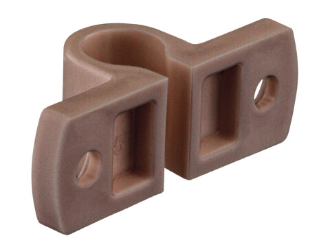 Rod Guide, for &Oslash; 6 mm Rods without Cover, Plastic