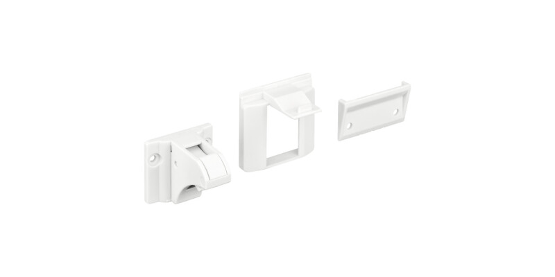 Magnetic Lock System, for Cabinet Doors and Drawers, Plastic