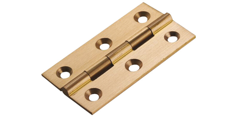 Butt Hinge, 64 x 35 mm, Brass