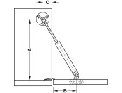 Gas Filled Piston Rods 90-110D SNP 150N