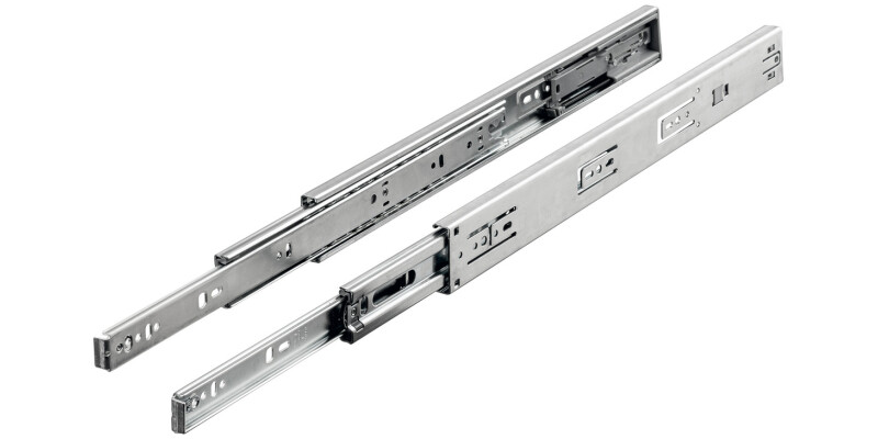 Ball Bearing Drawer Runners, Full Extension, Load Capacity 43-45 kg, Accuride 38