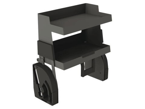 Two Tier Shelf, Yo-Yo Pull Down