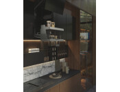 Yo-Yo Pull Down 2-Tier Shelf  600mm