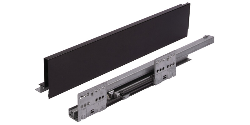 Matrix Box S Slim Drawer Set, 35 kg, 84 mm High, Soft and Smooth Closing