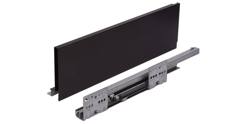 Matrix Box S Slim Drawer Set, 35 kg, 135 mm High, Soft and Smooth Closing