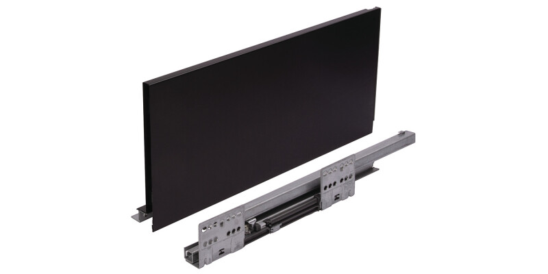 Matrix Box S Slim Drawer Set, 35 - 50 kg, 199 mm High, Soft and Smooth Closing