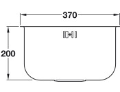 Abode AW5014 Matrix R50 1.0B UH Sink SS
