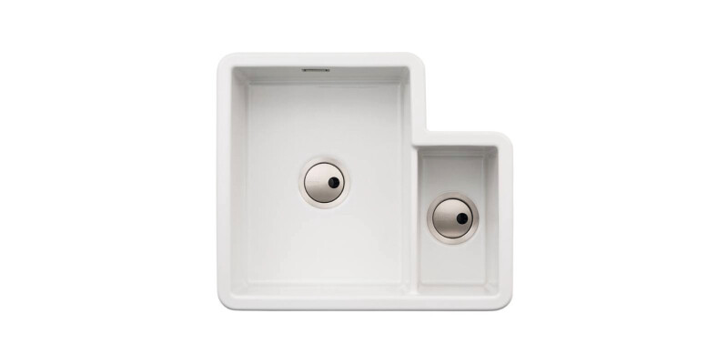 Sink, 1.5 Bowl, Ceramic, Abode Sandon