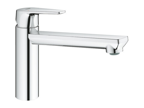 Mixer Tap, Single Lever, Mid Spout, GROHE BauEdge