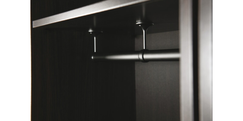 Wardrobe Rail, &Oslash; 25 mm, Steel