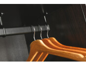 W/Robe Oval End Support ZA M.Blk