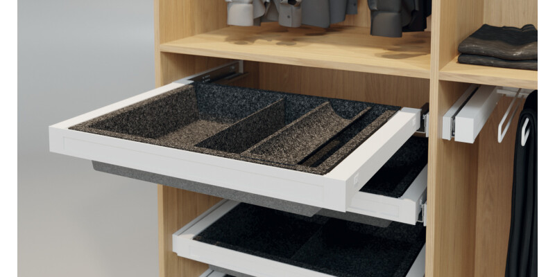 Dresscode Accessories Tray Pl Gry