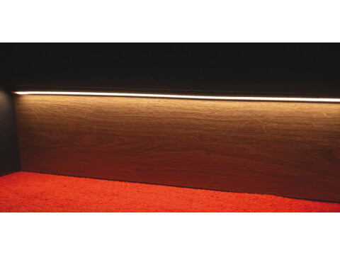 Plinth Profile, Length 1200 mm, Plastic, for Flex System