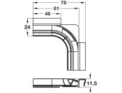 Loox5C Flex LED1350 Gola Inr Crn Pl Wht