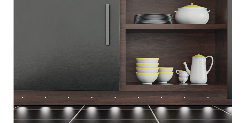 Loox5 LED2101 Plinth 5Set 12V/0.3W 4000K