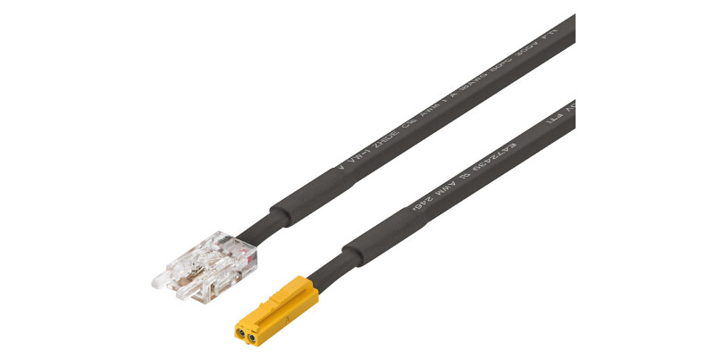 Driver to Light Lead 12 V, for Monochrome and COB LED Strip Lights, 8 mm, Loox5