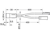 Loox5 LED3102 Plinth 5Set 24V/0.3W 27-50