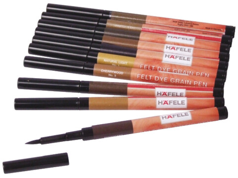 Felt Dye Graining Pens, Felt Dye Graining Pens, 10 in a Set, H&auml;fele