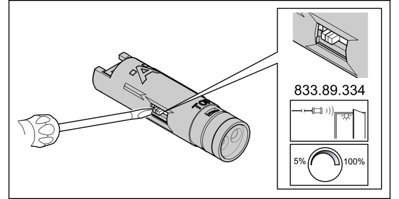 Loox IP20 Mod Adj Sensor Switch